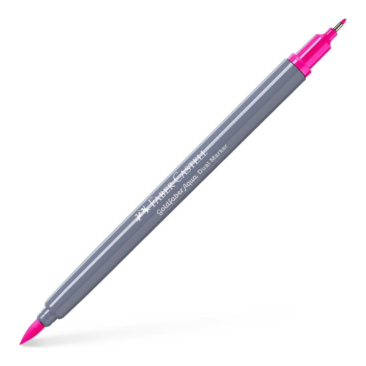Marker Solubil 2 Capete Goldfaber Roz Purpuriu Deschis 128 Faber-castell