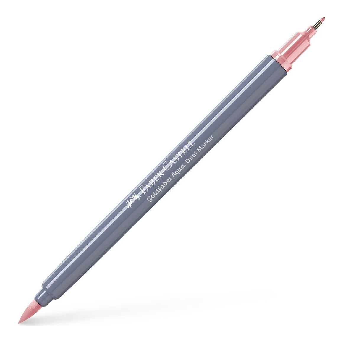 Marker Solubil 2 Capete Goldfaber Roz Pal 114 Faber-castell