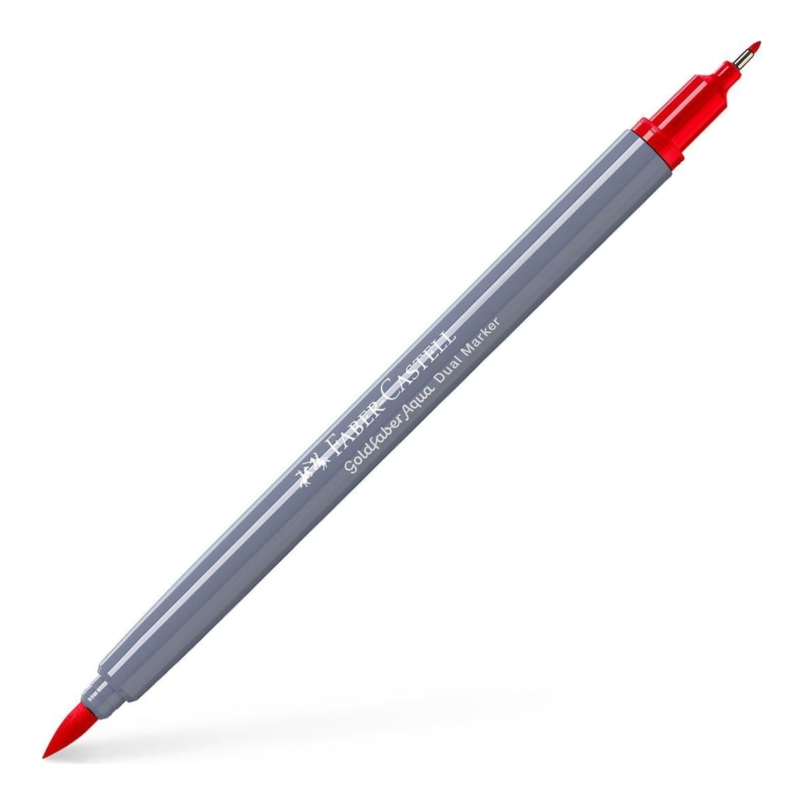 Marker Solubil 2 Capete Goldfaber Rosu 121 Faber-castell