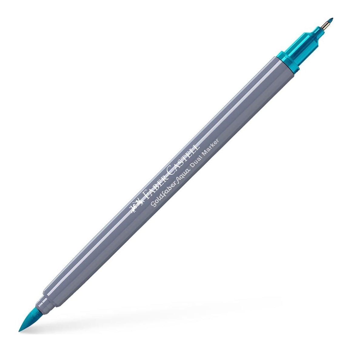Marker Solubil 2 Capete Goldfaber Turcoaz Cobalt Deschis 154 Faber-castell