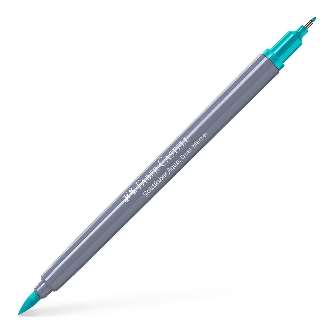 Marker Solubil 2 Capete Goldfaber Verde Cobalt Deschis 356 Faber-castell