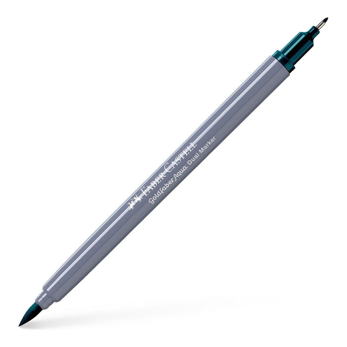 Marker Solubil 2 Capete Goldfaber Verde Cobalt Intens 158 Faber-castell