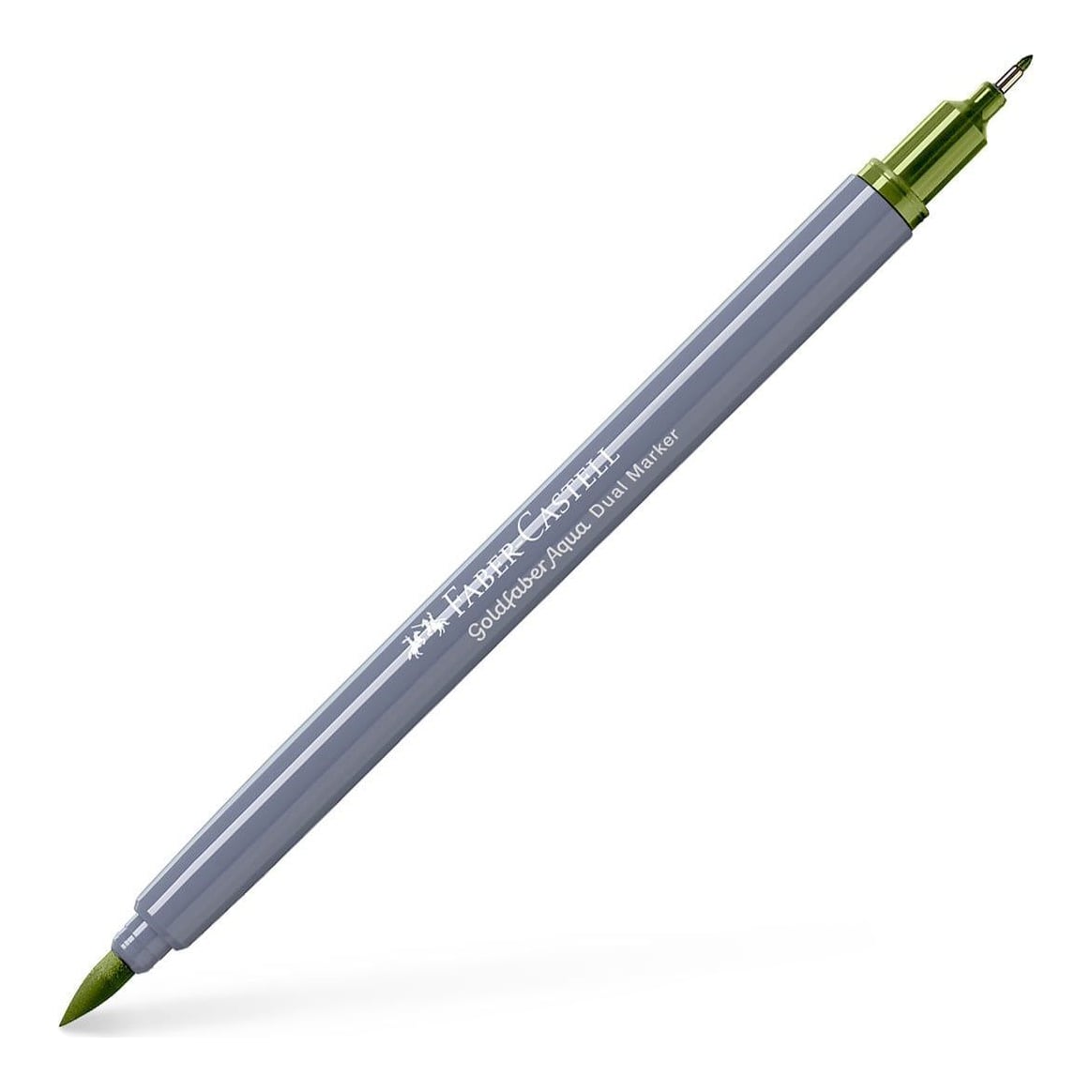 Marker Solubil 2 Capete Goldfaber Verde Crom Opac 174 Faber-castell