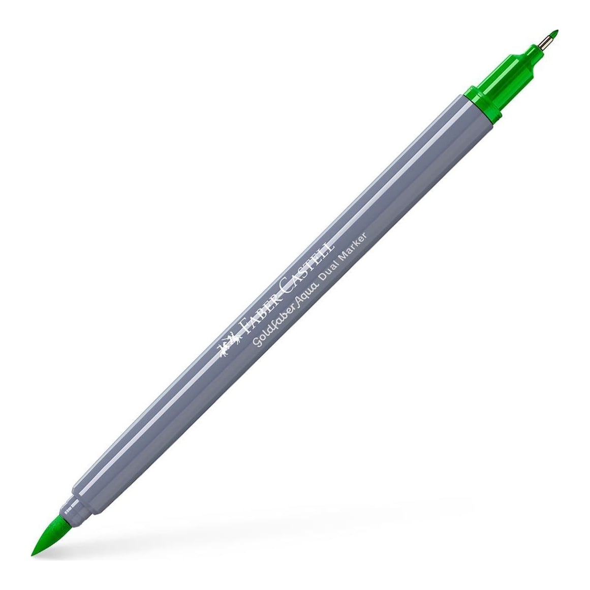 Marker Solubil 2 Capete Goldfaber Verde Frunza 112 Faber-castell
