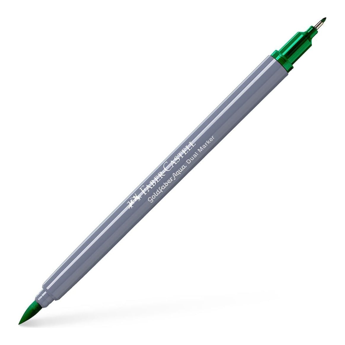 Marker Solubil 2 Capete Goldfaber Verde Smarald 163 Faber-castell