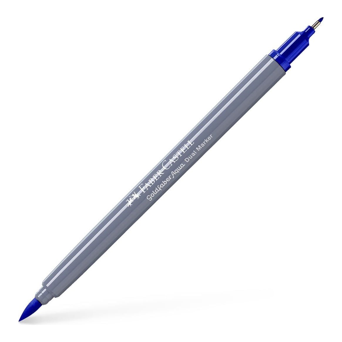 Marker Solubil 2 Capete Goldfaber Violet Albastrui 137 Faber-castell