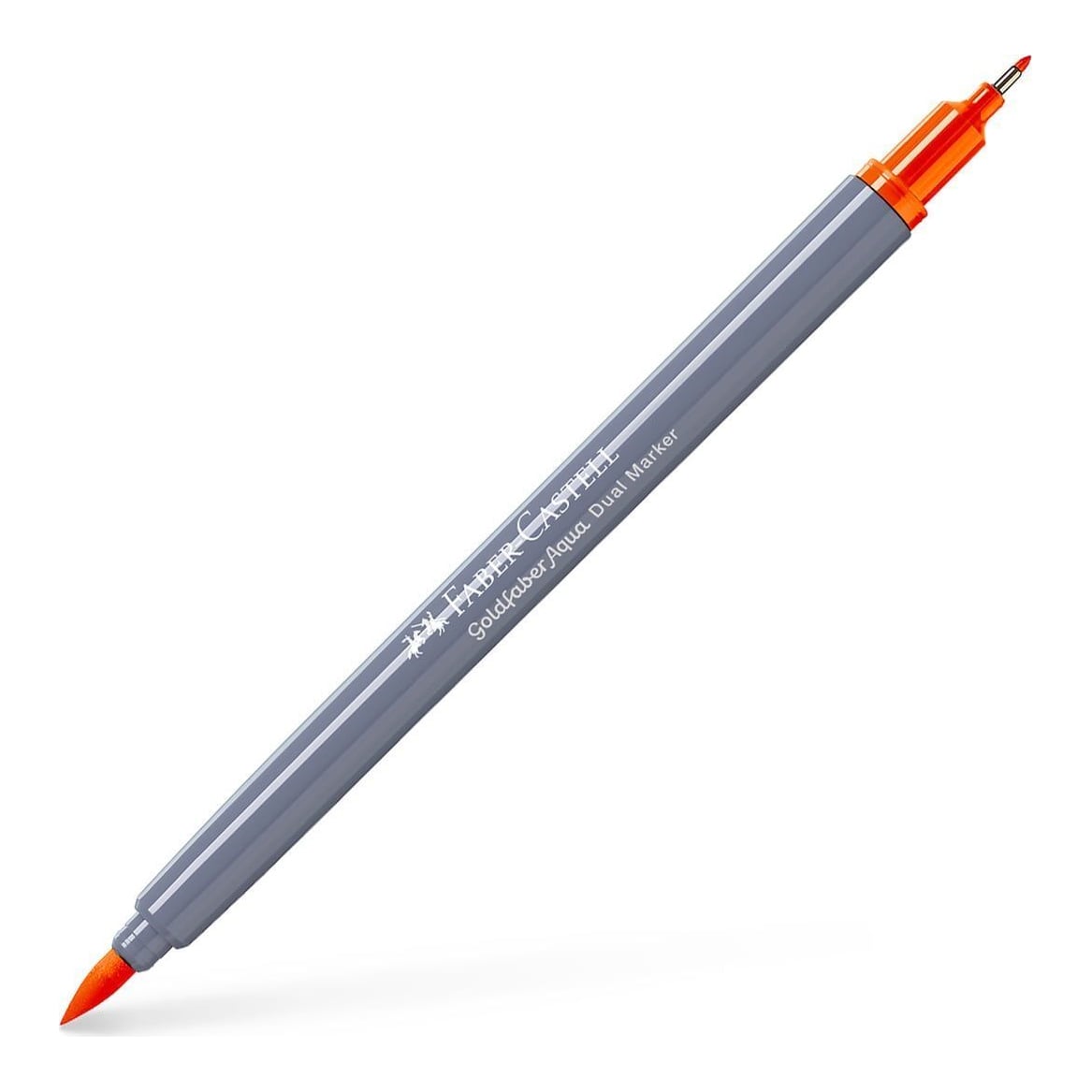 Marker Solubil 2 Capete Portocaliu Glazurat 113 Faber-castell