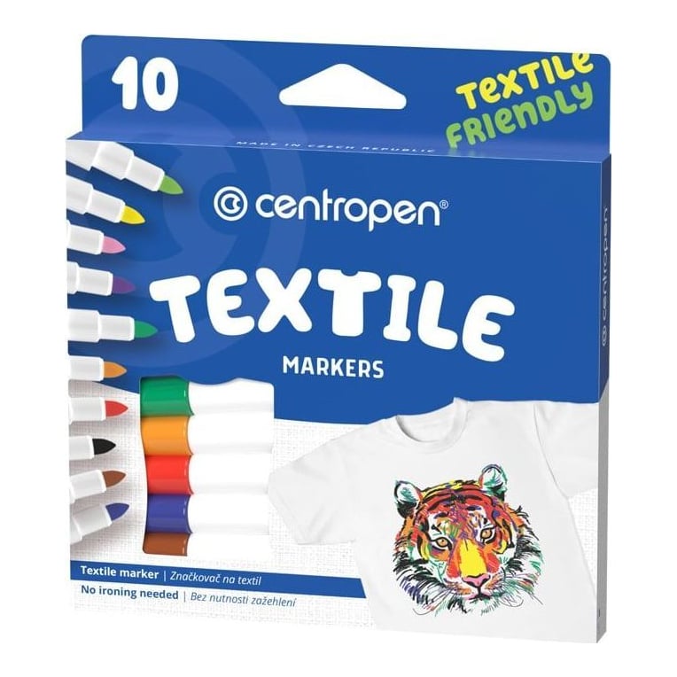 Marker Pentru Textile 10/Set 2739 Centropen