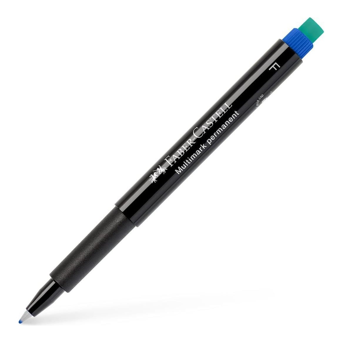 Marker Permanent Albastru F Multimark Faber-castell