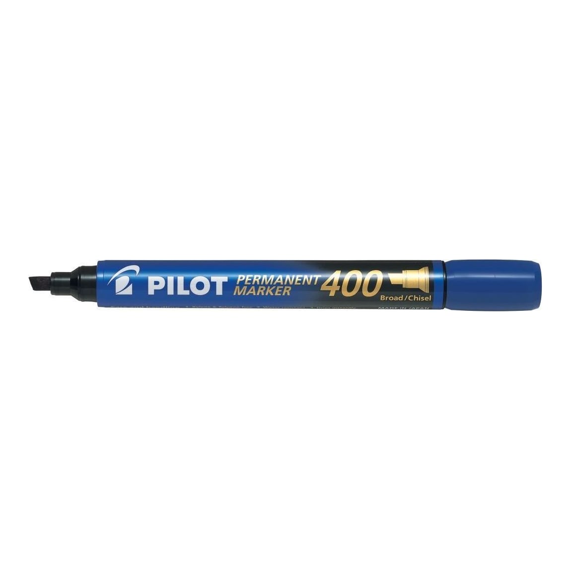 Marker Permanent Albastru Varf Tesit 4MM P400 Pilot