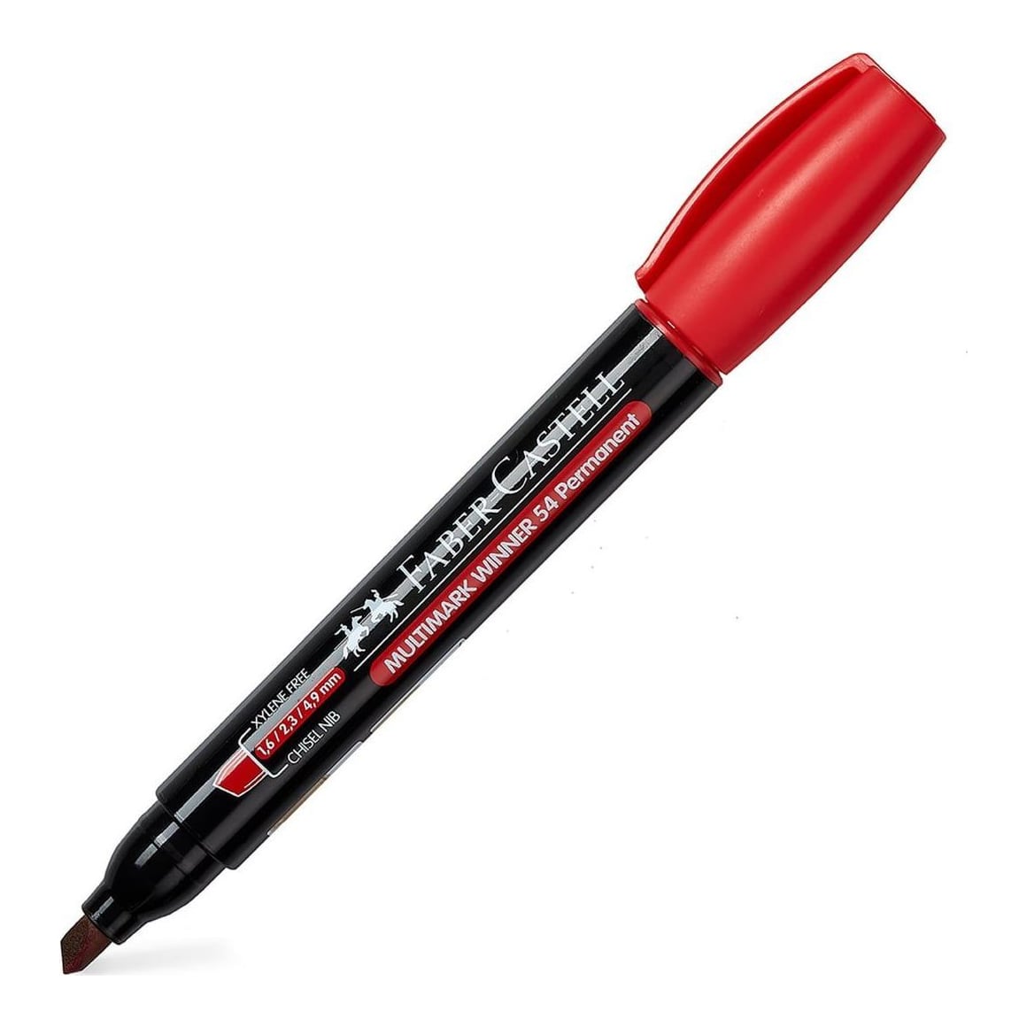 Marker Permanent Rosu Varf Tesit Multimark Winner 54 Faber-castell