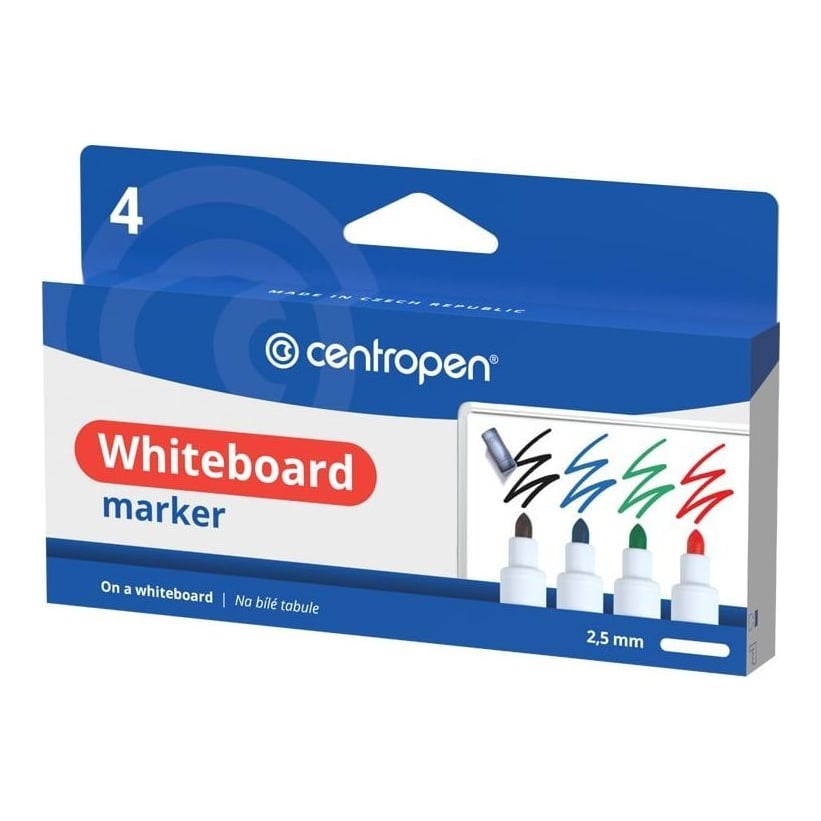 Marker Whiteboard 4/Set 2.5MM 8559 Centropen