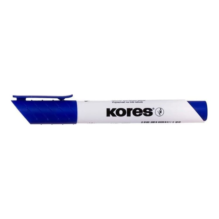 Marker Whiteboard Albastru Varf Tesit Kores