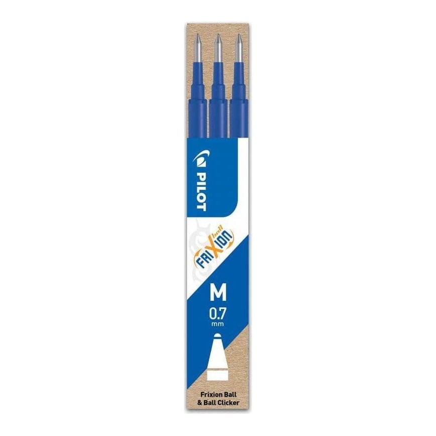 Mina Roller 0.7MM Albastra 3/Set Frixion Pilot