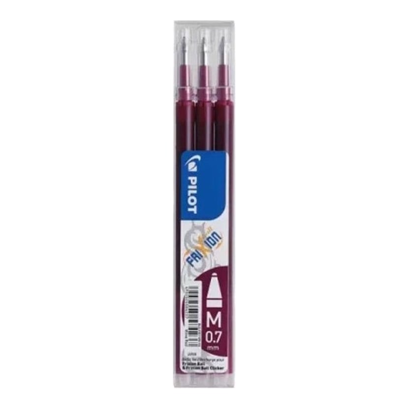 Mina Roller 0.7MM Bordeaux 3/Set Frixion Pilot
