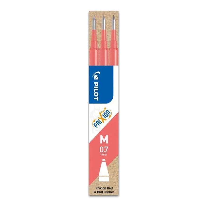 Mina Roller 0.7MM Roz Coral 3/Set Frixion Pilot