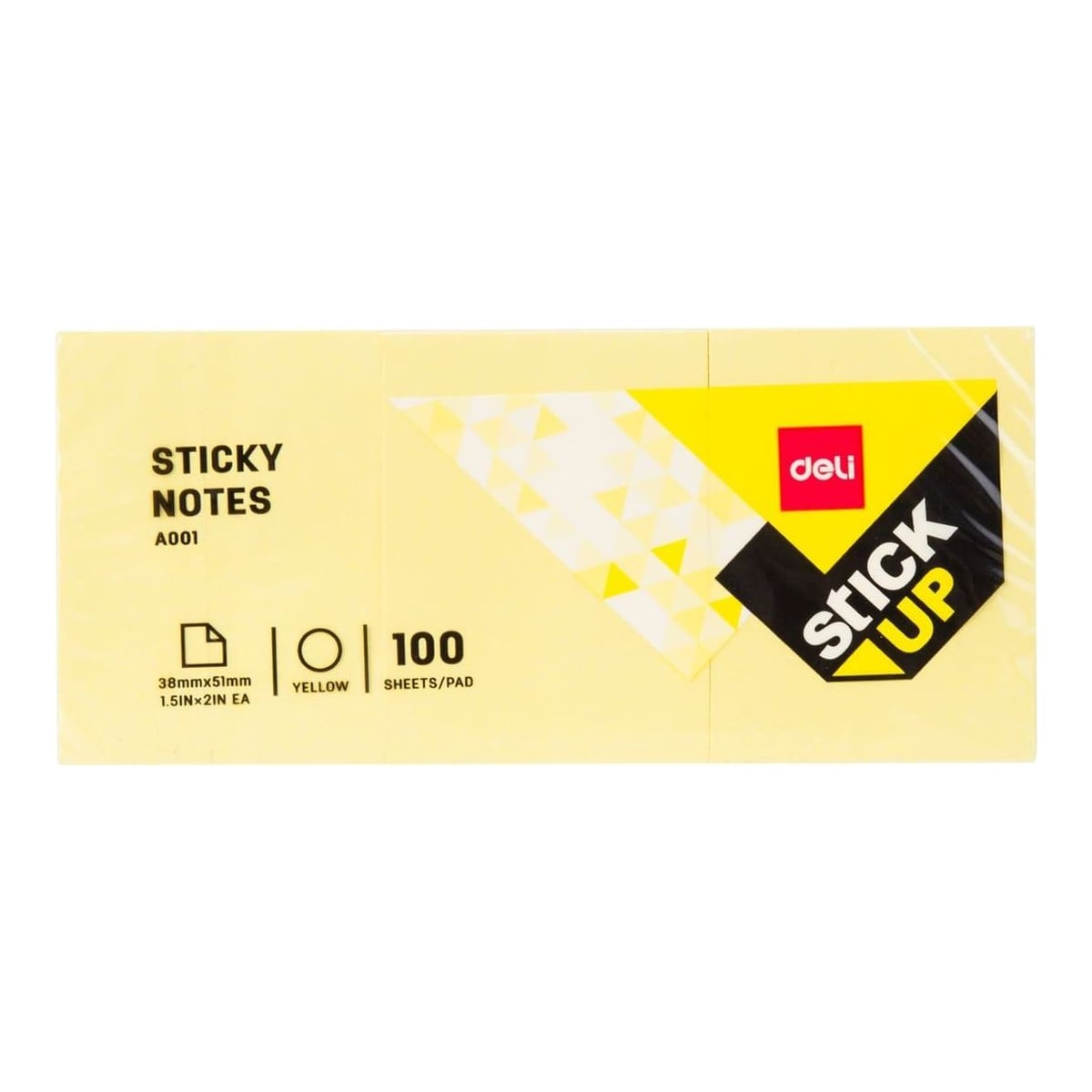 Notes Adeziv 3*38*51MM Galben 100 File Deli