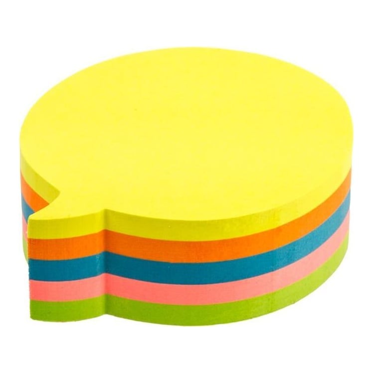 Notes Adeziv 70*70MM "dialog" 5 Culori NEON*50 File Kores
