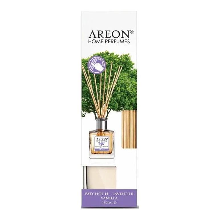 Odorizant Camera Cu Betisoare 150ML Patchouli Lavender Vanilla Areon