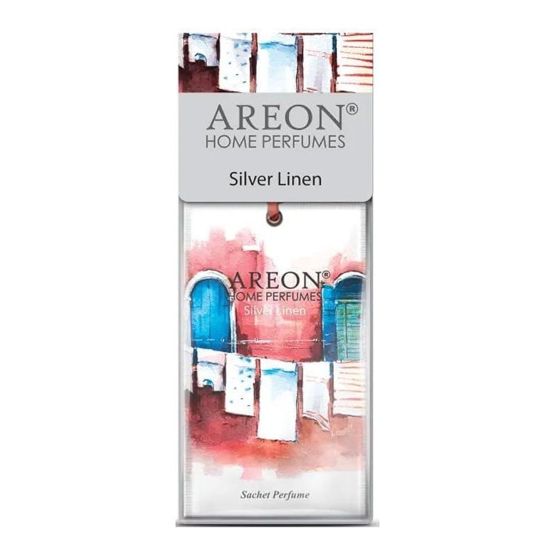 Odorizant Saculet Parfumat Silver Linen Areon