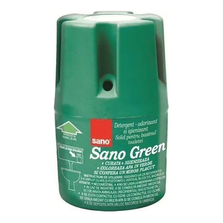 Odorizant Toaleta Bazin 150G Sano Green