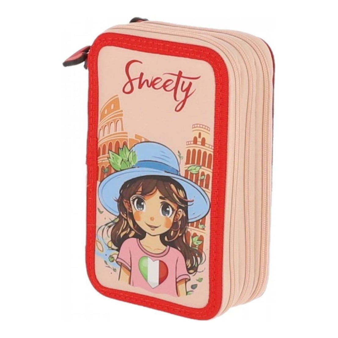 Penar Echipat 34 Piese 3 Fermoare Italy Sweety Pigna