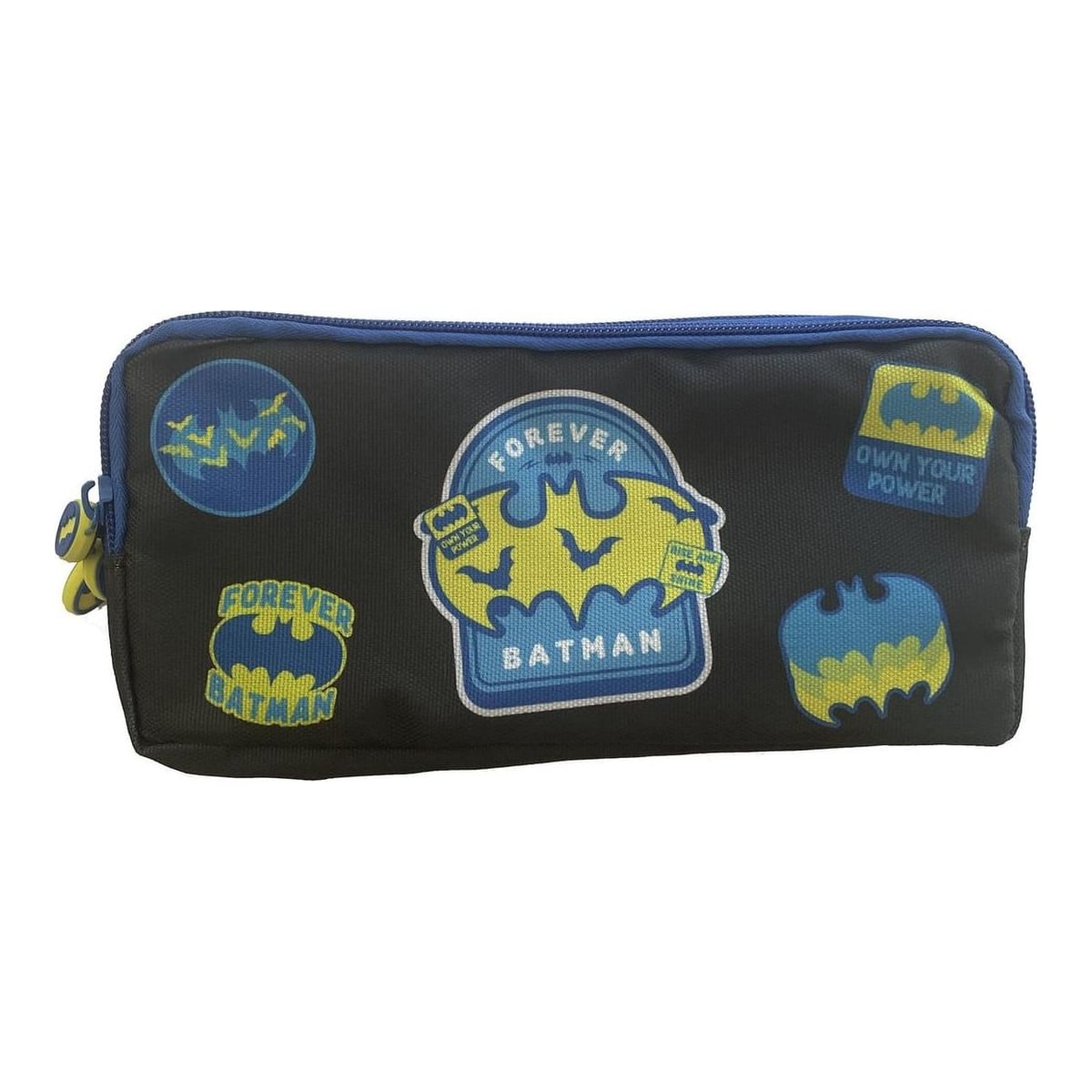 Penar Etui 3 Fermoare Negru Batman Pigna