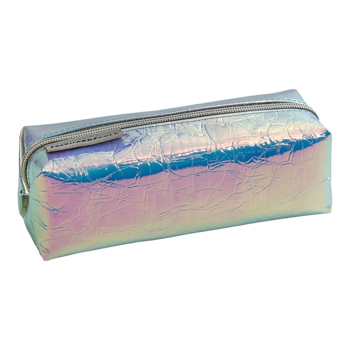 Penar Etui Tubular Glitter Flip Flop Argintiu Eberhard Faber