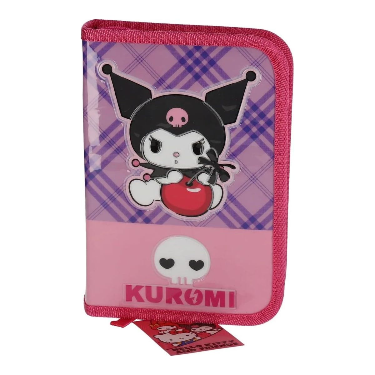 Penar Neechipat 1 Fermoar 2 Extensii Kuromi Roz Pigna