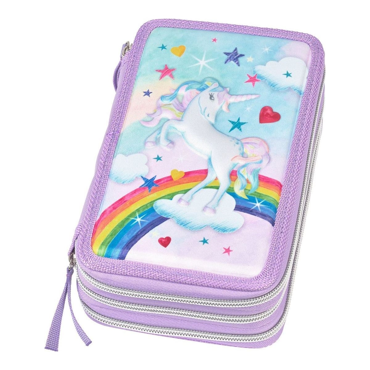 Penar Neechipat 3 Fermoare Unicorn Faber-castell