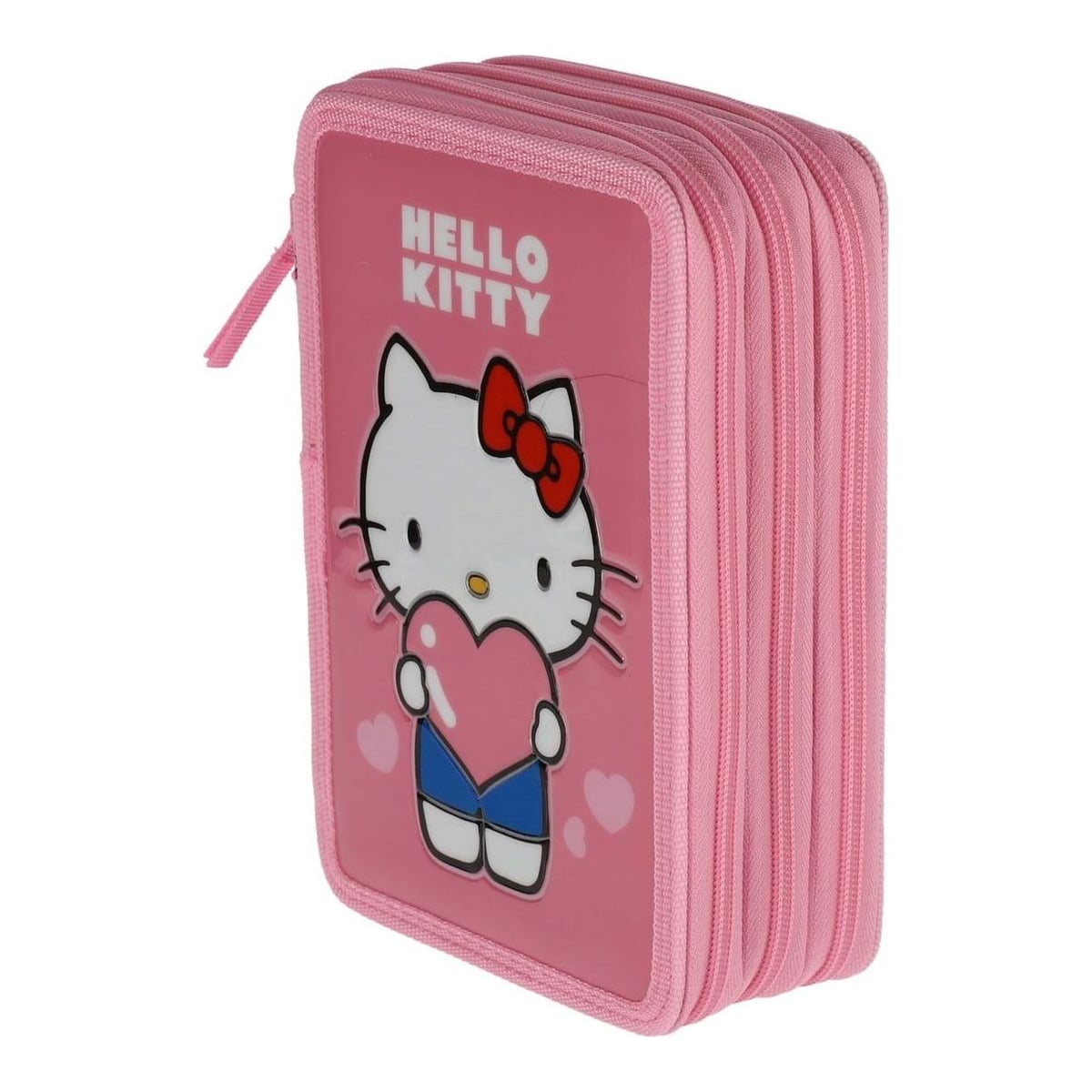 Penar Neechipat 3 Fermoare Hello Kitty Roz Pigna