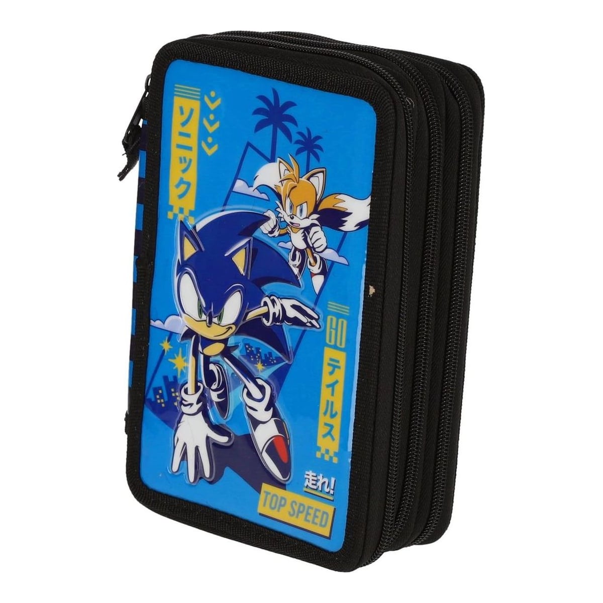 Penar Neechipat 3 Fermoare Sonic Albastru Pigna