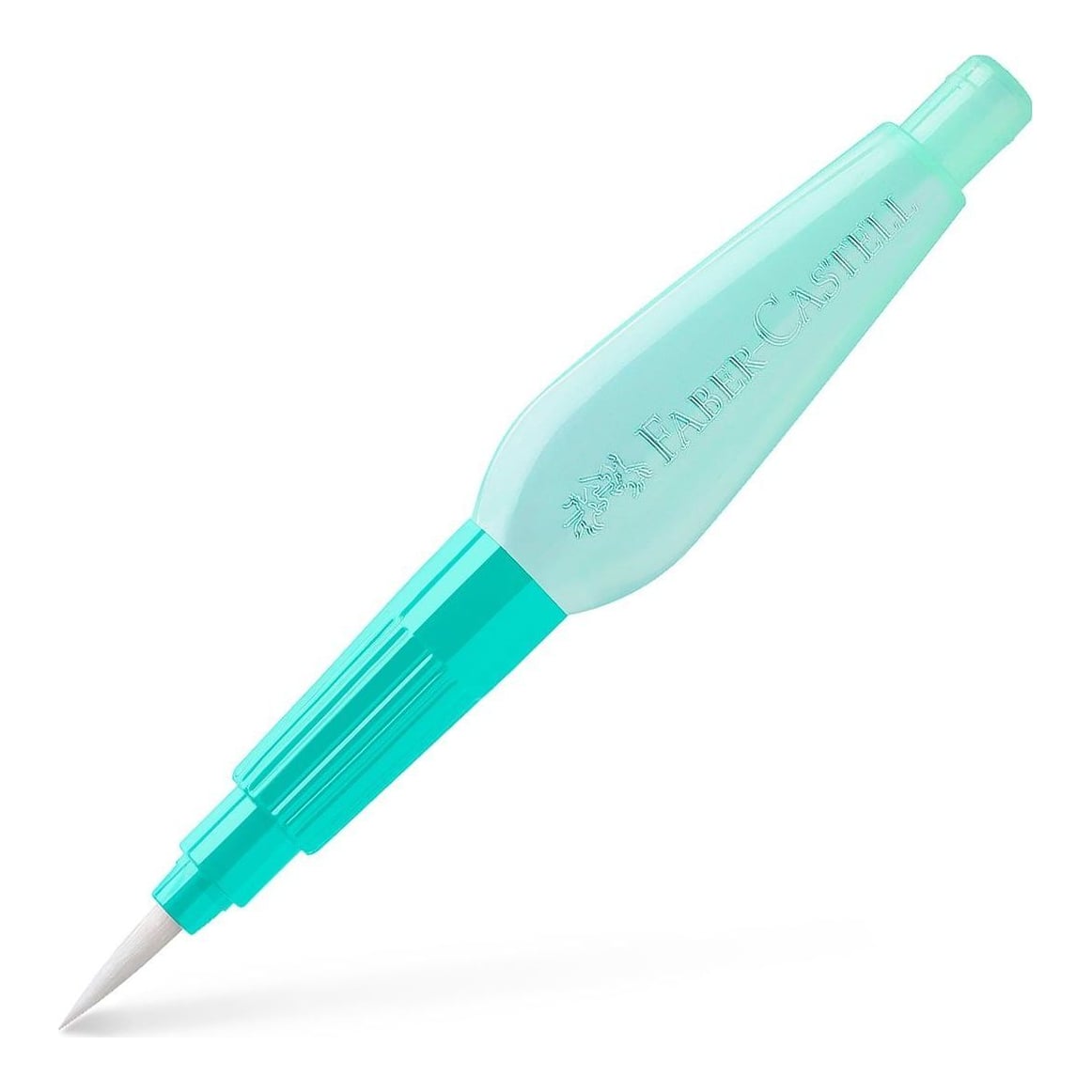 Pensula Cu Rezervor Apa Tropical Turcoaz M Faber-castell
