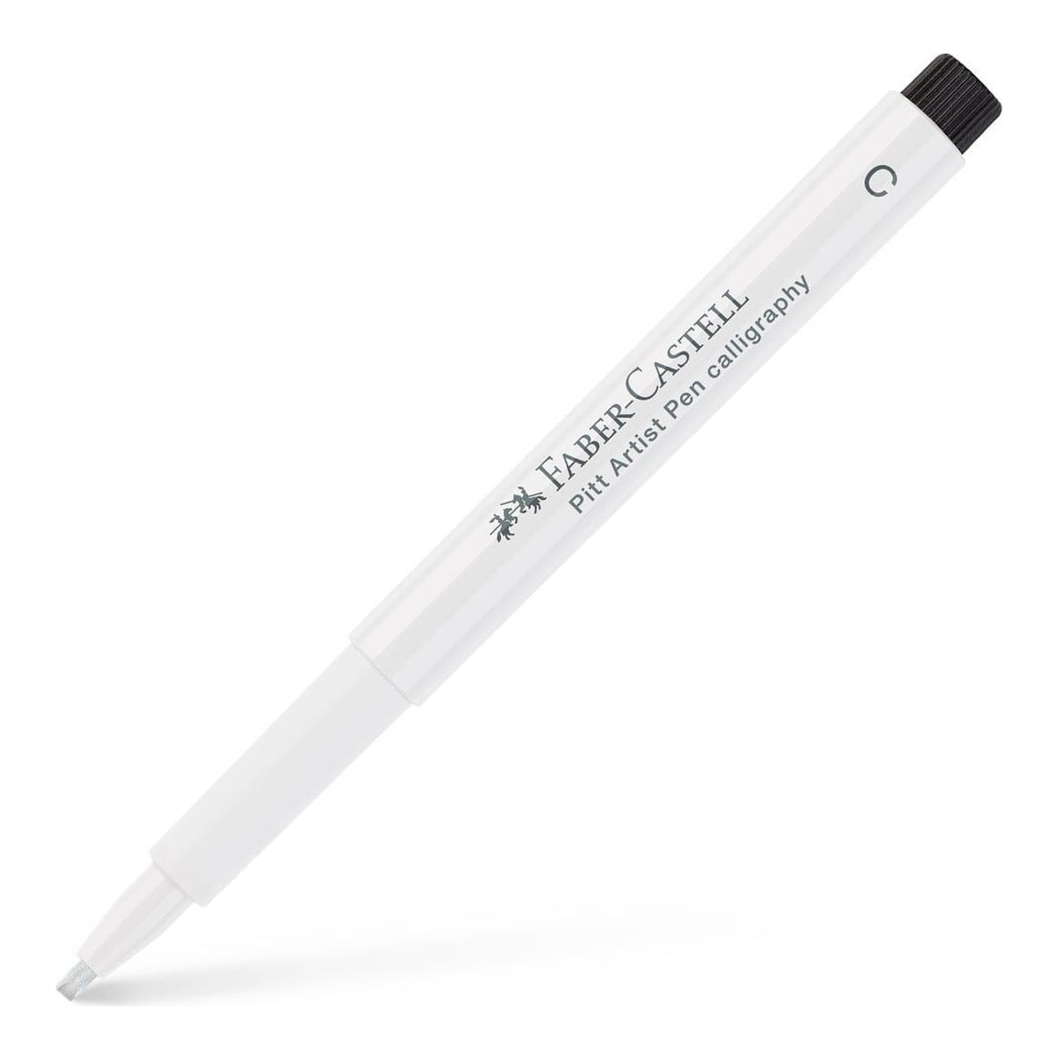 Pitt Artist Pen Caligrafic Alb Faber-castell