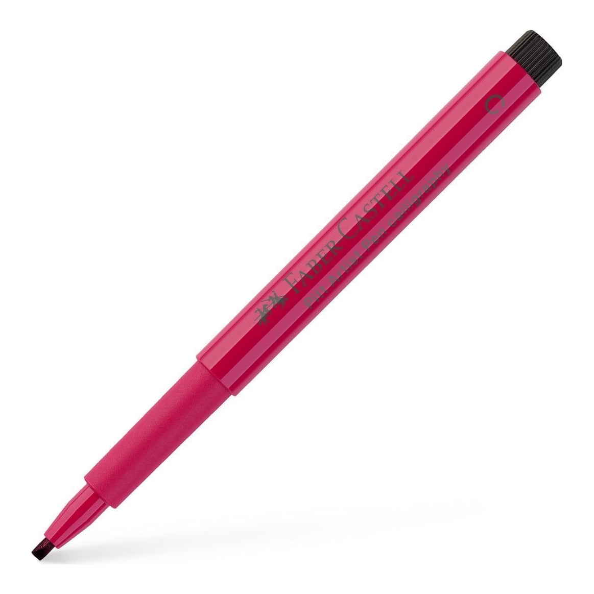 Pitt Artist Pen Caligrafic Roz Carmin Faber-castell
