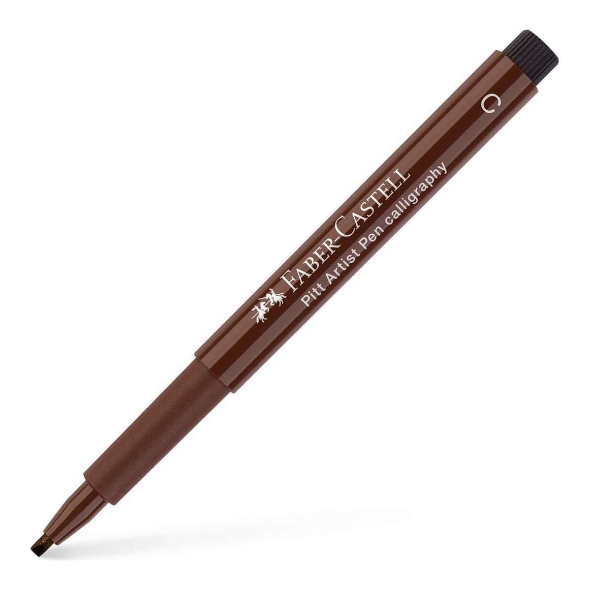 Pitt Artist Pen Caligrafic Sepia Inchis Faber-castell