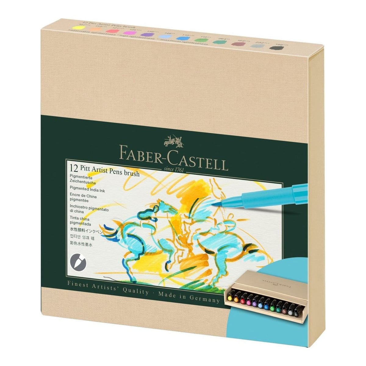 Pitt Artist Pen Cutie Studio 12 Buc 2024 Faber-castell