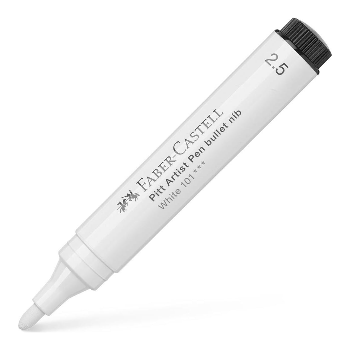 Pitt Artist Pen Big Brush Alb Faber-castell