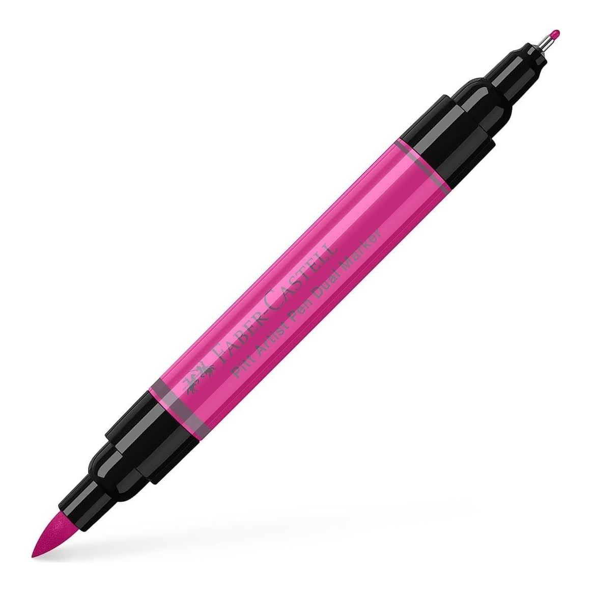 Pitt Artist Pen Dual Marker Roz Purpuriu Mediu 125 Faber-castell