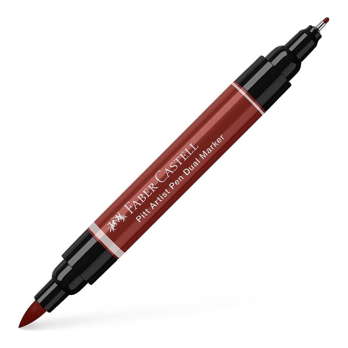 Pitt Artist Pen Dual Marker Rosu Indian 192 Faber-castell