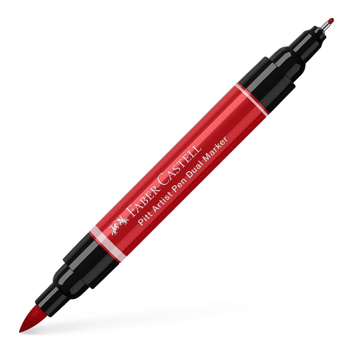 Pitt Artist Pen Dual Marker Rosu Intens 219 Faber-castell