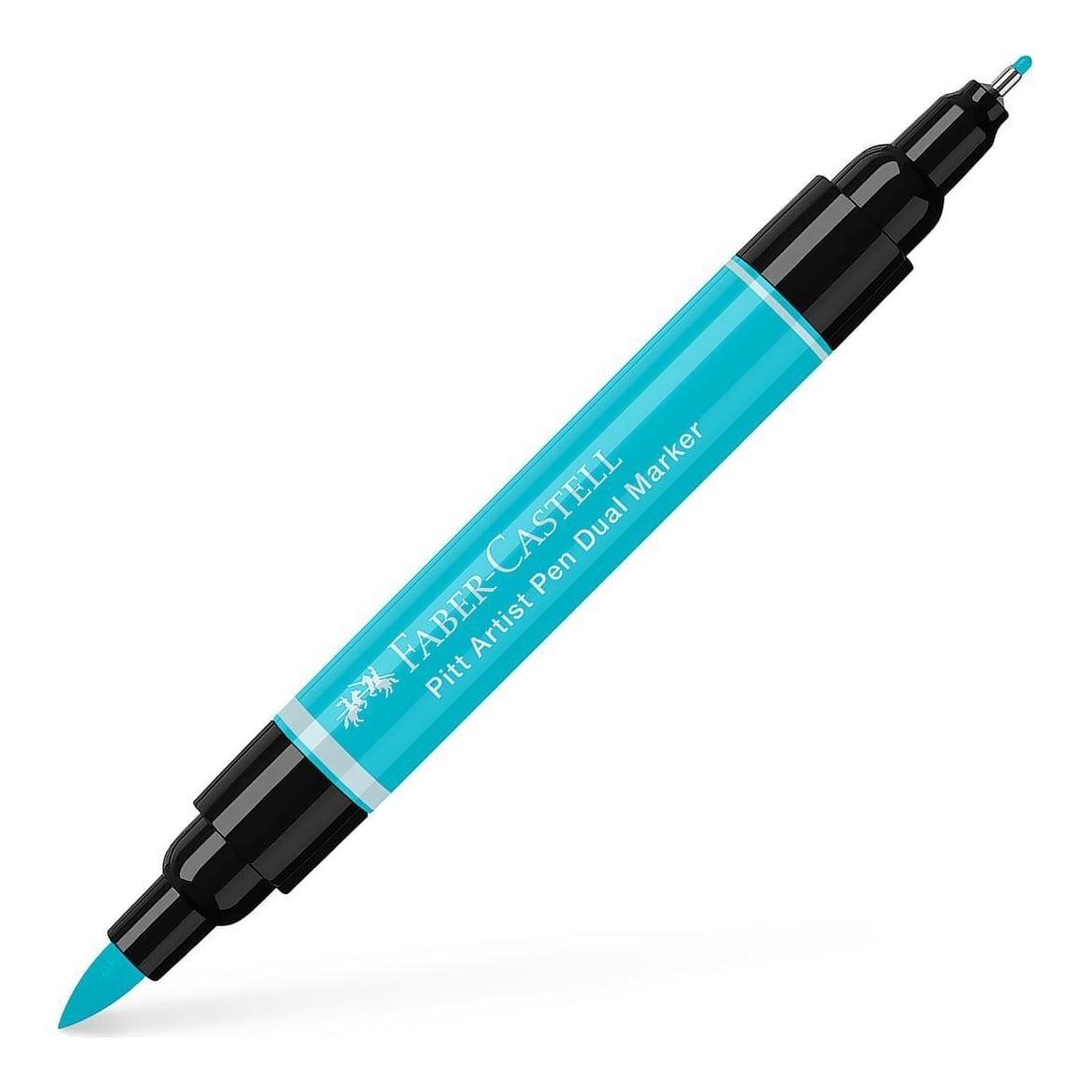 Pitt Artist Pen Dual Marker Turcoaz Cobalt Deschis 154 Faber-castell