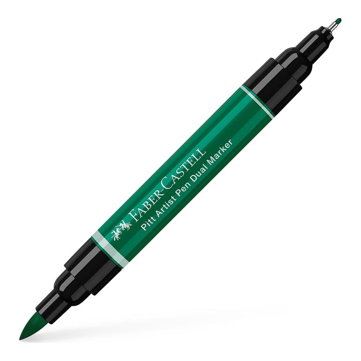 Pitt Artist Pen Dual Marker Verde Phtalo Inchis 264 Faber-castell