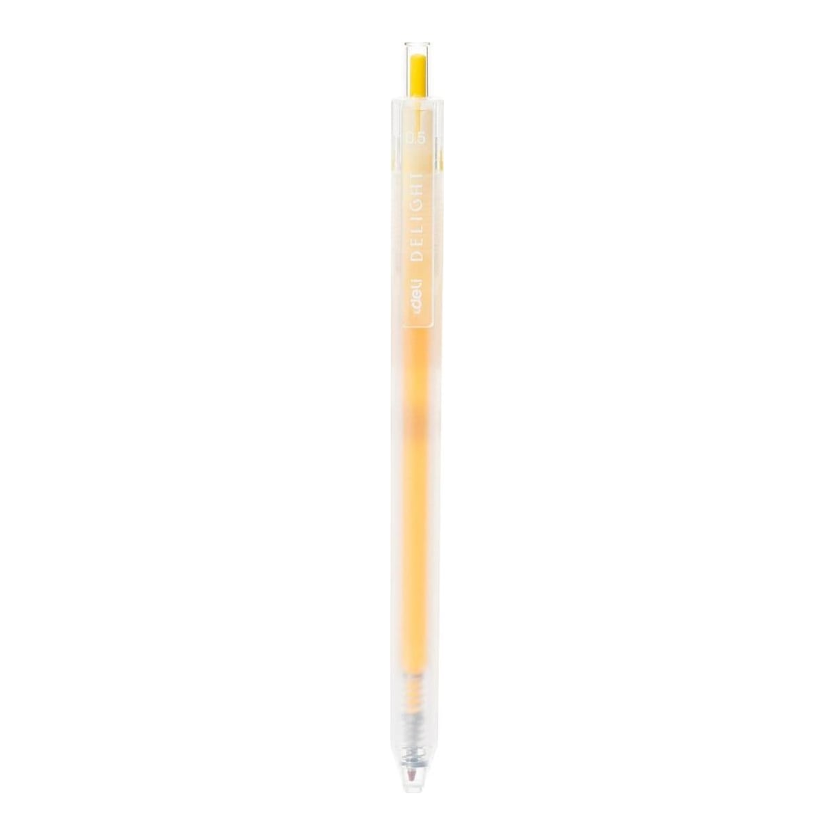 Pix Cu Gel Cu Mecanism 0.5 Mm Galben Delight Deli