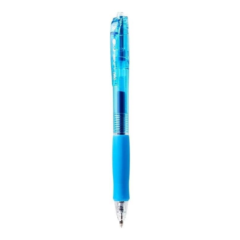 Pix Cu Gel Si Mecanism 0.7MM Albastru Lineum Deli