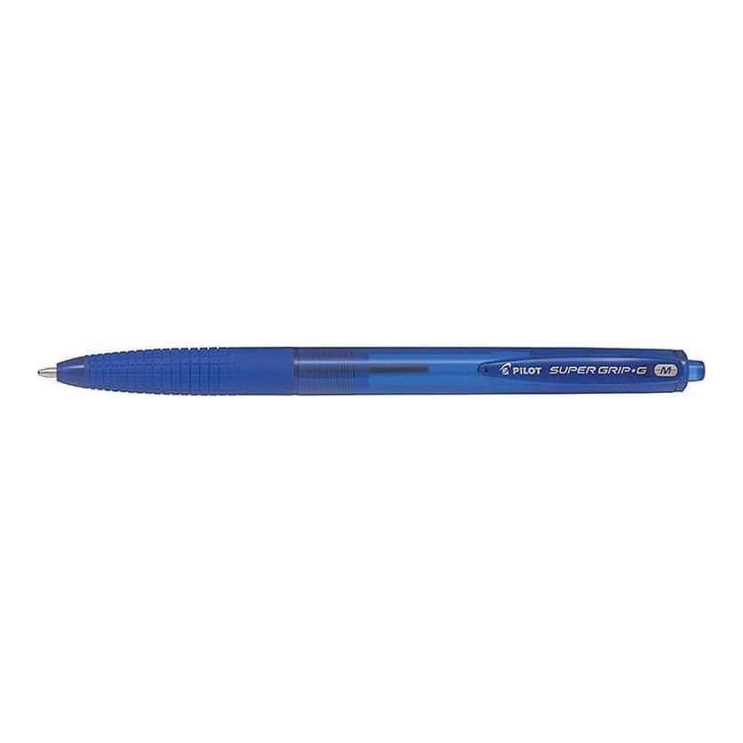 Pix Cu Mecanism 1MM Supergrip Retractabil Albastru Pilot