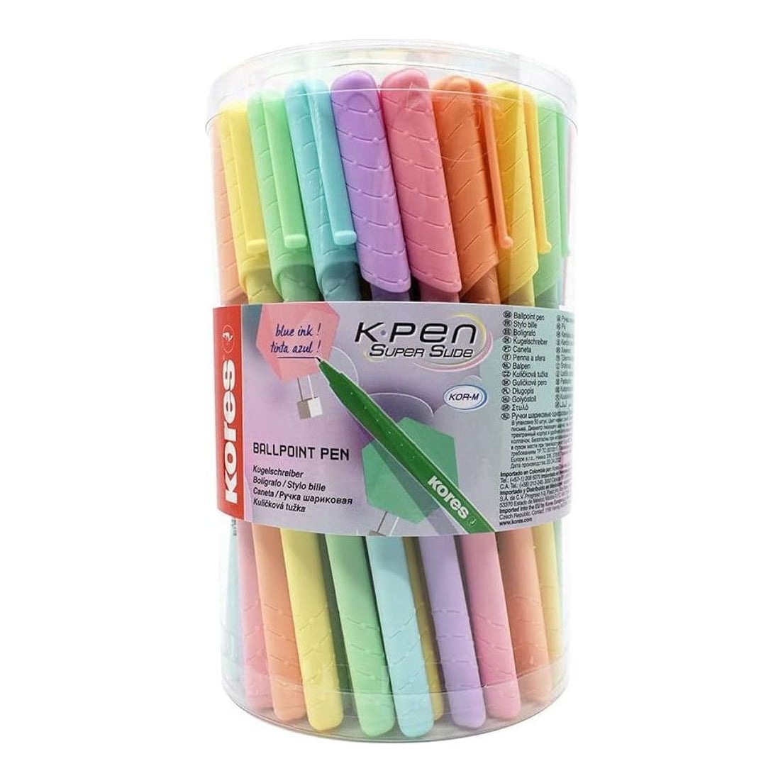 Pix Unica Folosinta Kor-m 1MM Semi-gel Cul Pastel 50/Set Kores
