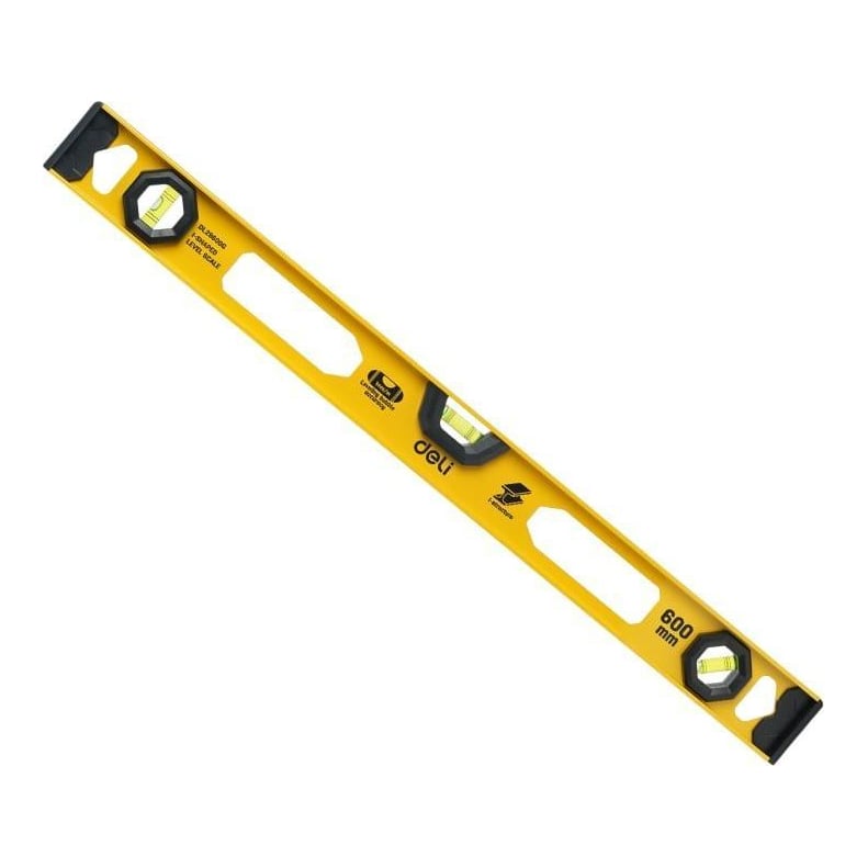 Poloboc Metal 60 Cm 3 Bule Acuratete 1MM Galben Deli