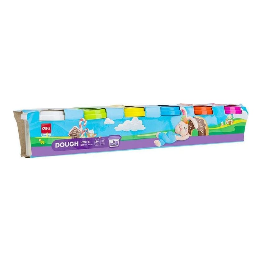 Plastilina Modelaj 6 Culori X 100G Deli