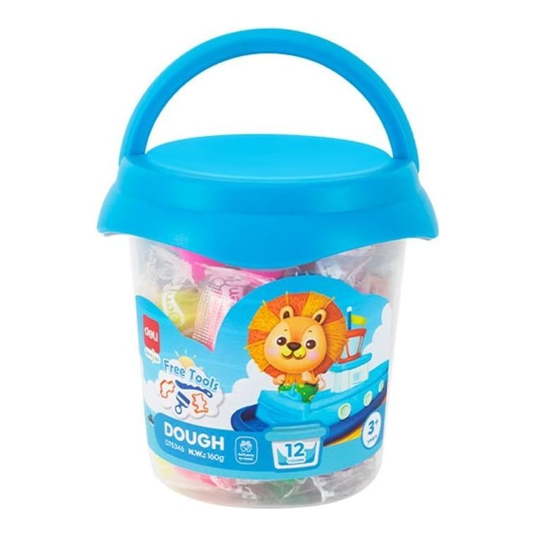 Plastilina Soft Galetusa 12 Culori 160G Deli